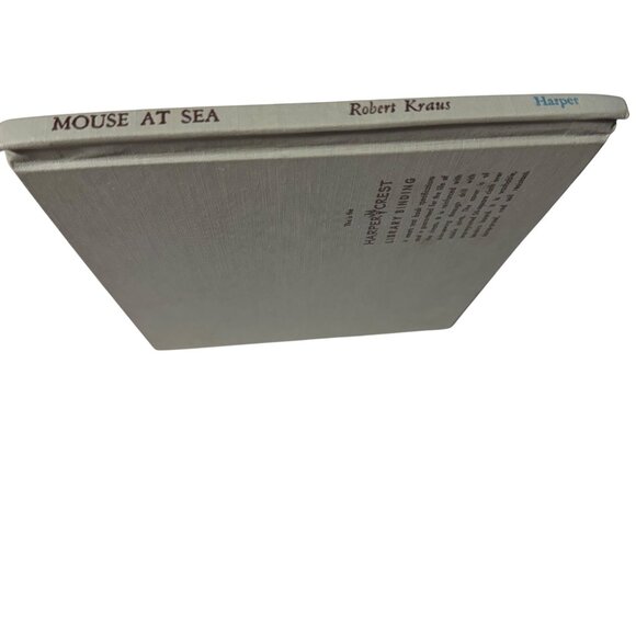 Mouse At Sea By Robert Kraus First Edition Hardcover DJ 1959 Harper Illustrated - Picture 14 of 16